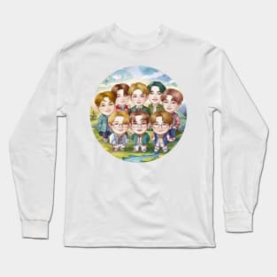 BTS All Members Long Sleeve T-Shirt